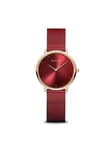 Bering Analoguhr für Damen in rot