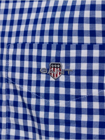 Gant Hemd in indigo weiß - 0002
