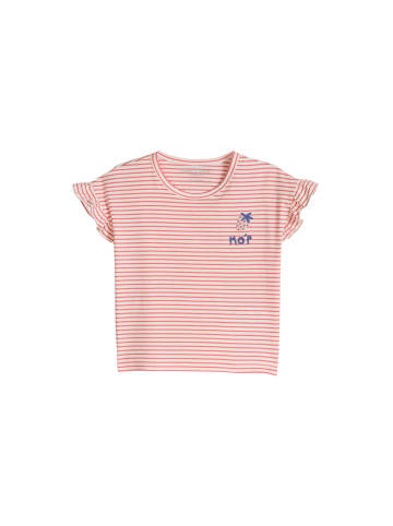 Marc O'Polo KIDS-GIRLS T-Shirt in CORAL STRIPE