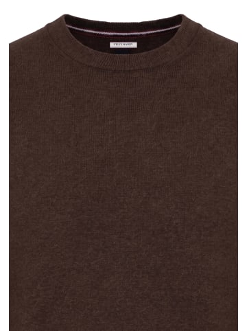 Felix Hardy Pullover in Braun-Grün