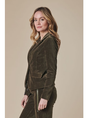 ZHRILL Blazer ZHBETSY CORD LUREX OLIVE in OLIVE