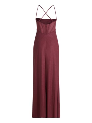Vera Mont Abendkleid im Glitzer-Look in Pink/Dark Pink