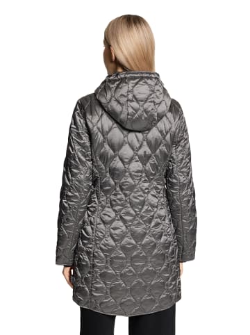 Betty Barclay Outdoorjacke mit abnehmbarer Kapuze in Dunkel Grau