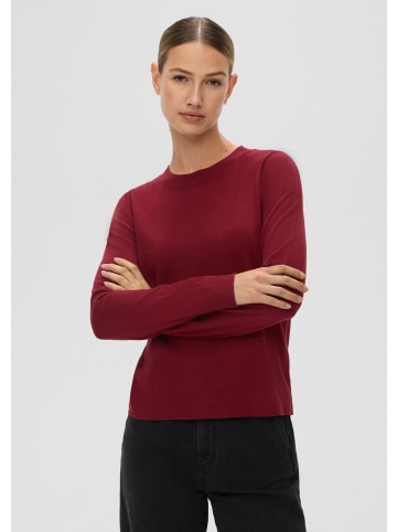 s.Oliver Strickpullover langarm in Rot