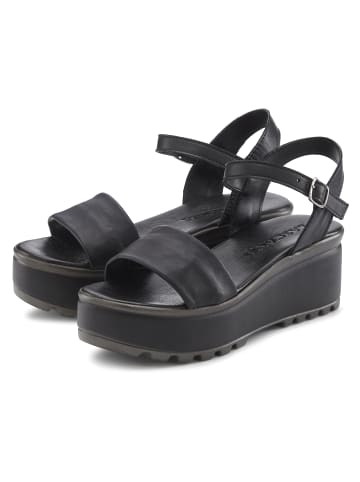 LASCANA Sandalette in schwarz