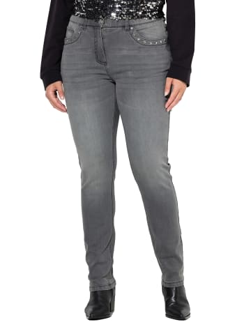Ulla Popken Jeans in grey denim