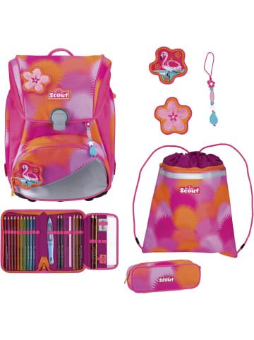Scout Alpha Schulranzen-Set 4-tlg.Florida Sunset in pink