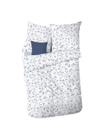 kaeppel Bettwäsche Leaf in blau