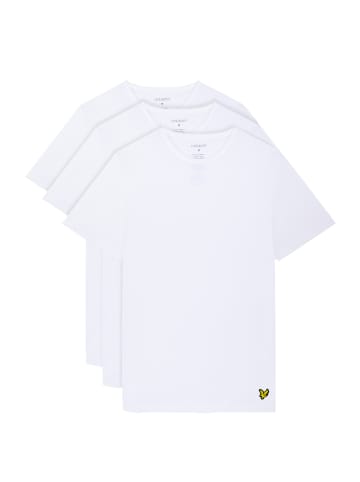 Lyle & Scott T-Shirt (3Er-Set) in Weiß