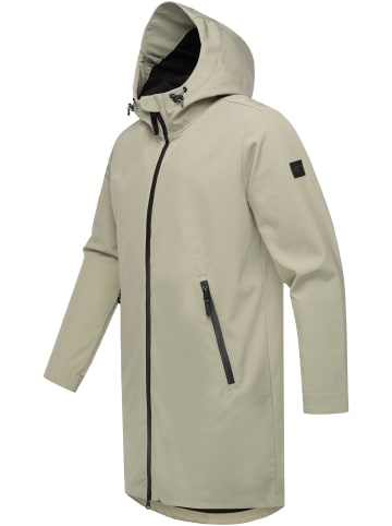 ragwear Softshellparka Shellwie Long in Dusty Olive