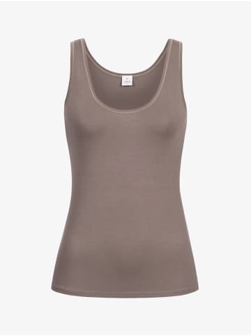 Erlich Textil  Tanktop LIESELOTTE in mokka