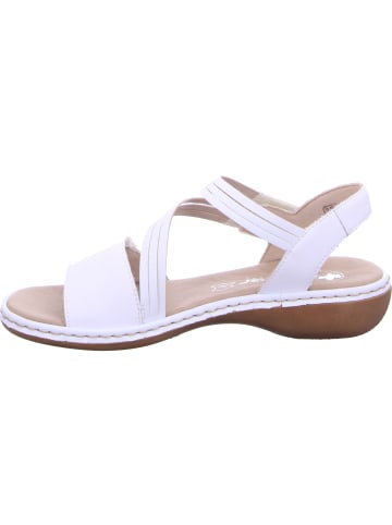 rieker Keilsandalette in weiß