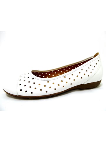 Gabor Klassische Ballerina in weiß