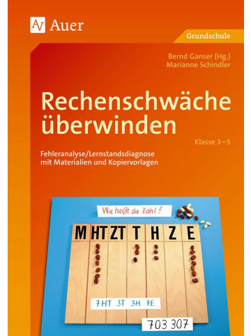 Auer Verlag Rechenschwäche überwinden, Klasse 3-5 | Fehleranalyse/Lernstandsdiagnose mit...