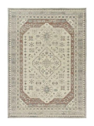 Atticgo Outdoor-Teppich LUA in Grau / Kupfer
