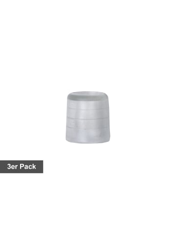 STAR Trading Endkappen ,Ropelight Reel', Zubehör für runde Lichterschläuche, transp