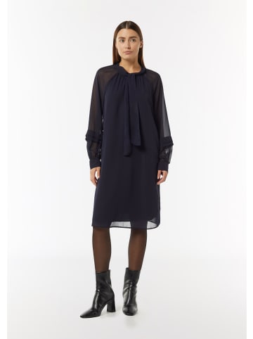 comma Kleid kurz in Blau