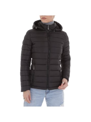 Ital-Design Jacke in Schwarz