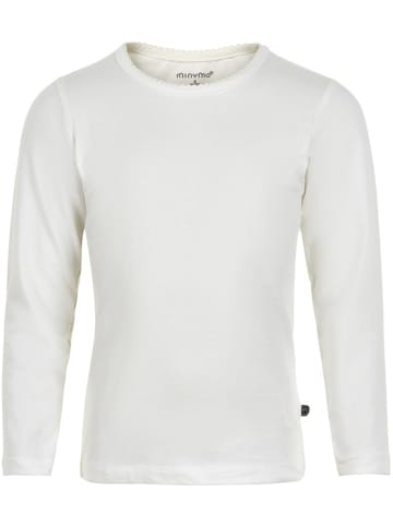 Minymo Kinder Longsleeve in Weiß