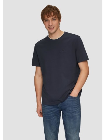 QS T-Shirt in 58L0_tiefblau
