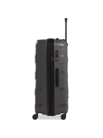 Stratic Straw + 4-Rollen Trolley 75 cm in dark grey