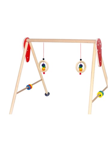 Hess Holzspielzeug  Babyspielgerät "nur mit 2Ringe/ohne Mittelbestückung" in Bunt