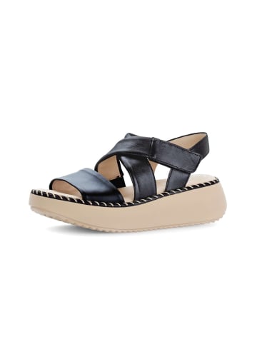 Gabor Fashion Plateau Sandalen in schwarz