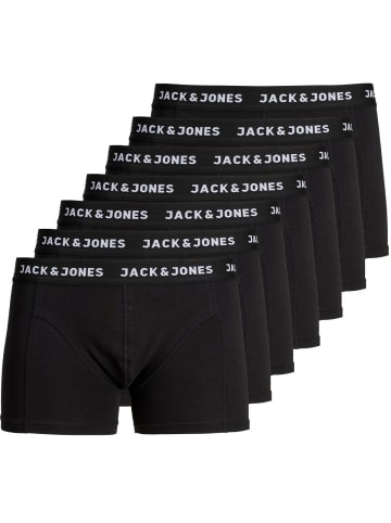 Jack & Jones Boxershort 7er Pack in Schwarz