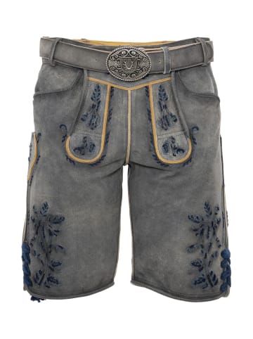 KRÜGER Lederhose 961567 in grau