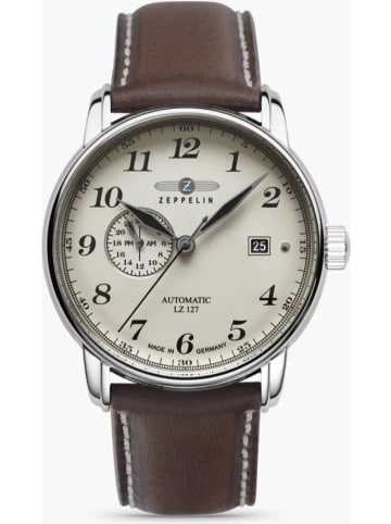 Zeppelin Uhr in Creme