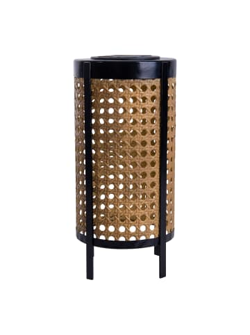 näve LED Solarleuchte "PATTI" in natur - (L)12.3 cm x (B)12.3 cm x (H)26 cm