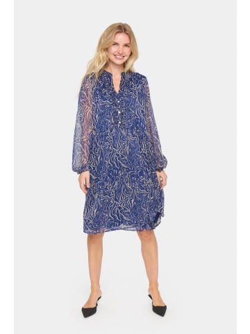 SAINT TROPEZ Kleid ValerieSZ Casual fit in Midnight Sail Water Strokes
