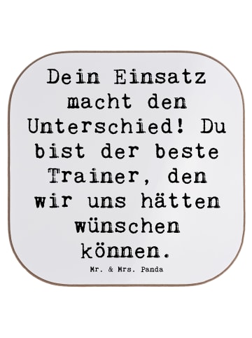 Mr. & Mrs. Panda Holzuntersetzer Spruch Trainer Unterschied mit ... in Weiß