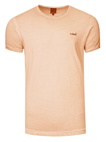 Rusty Neal Oil Washed T-Shirt in Orange