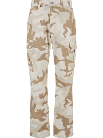 Urban Classics Urban Classics Herren Straight Leg Camo Cargo Pants in simplesandcamo
