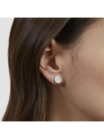 s.Oliver Ohrstecker Crystal Rock in silber