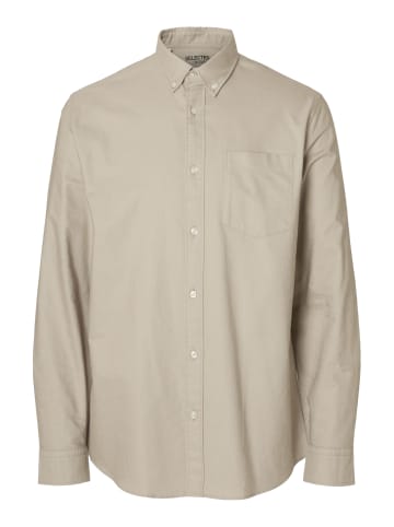 SELECTED HOMME Hemd 'Rick' in beige