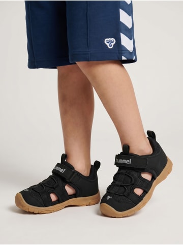 Hummel Klettverschluss Sandale Sandal Sport Lebensstil Kinder in ANTHRACITE