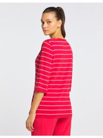 Joy Sportswear Halbarm Ringelshirt AMIRA in virtual red stripes