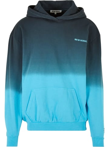 9N1M SENSE Kapuzenpullover in black/aqua