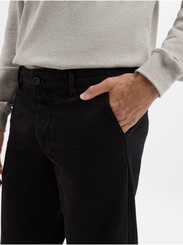 Selected Chino SHL196-Straight Harry in schwarz - 0002