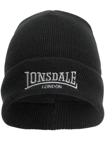 Lonsdale Mütze "Dundee" in Schwarz