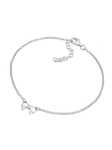 Elli Armband 925 Sterling Silber Schleife, Trachtenschmuck in Silber