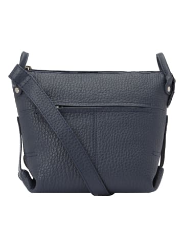 VLD VOi Leather Design Boston Umhängetasche Leder 23 cm in blau