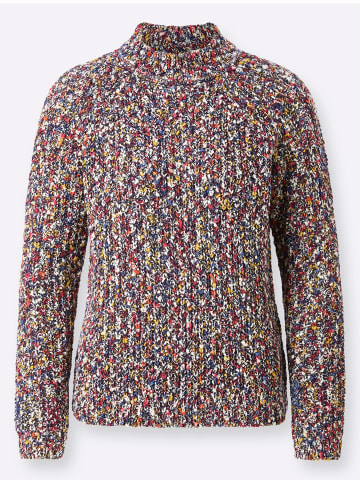 WITT WEIDEN Pullover in nachtblau-meliert