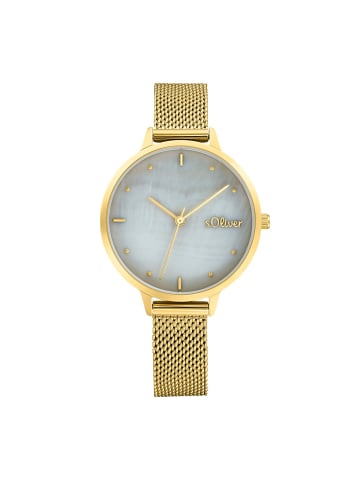 s.Oliver Quarzuhr 2033512 in Gold