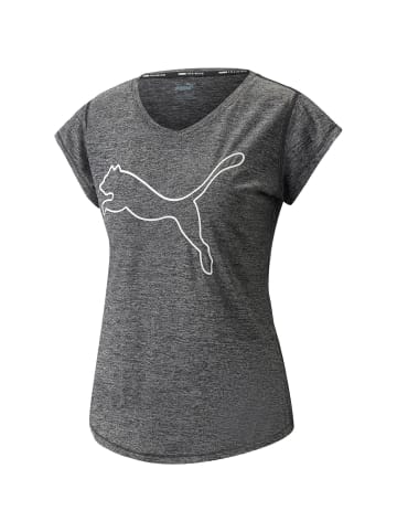 Puma Funktionsshirt FAVORITE HEATHER CAT in black heather