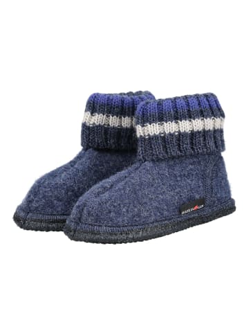 HAFLINGER Hausschuhe HÜTTENSCHUH PAUL in Jeans