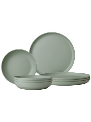 Mepal 8er Set Tafel-Set Silueta in Nordic Sage