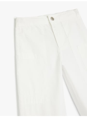 KOTON HOSEN in Weiß